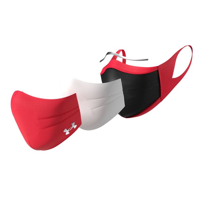 UA Sportsmask-Red - Tapabocas unisex para entrenamiento marca Under Armour