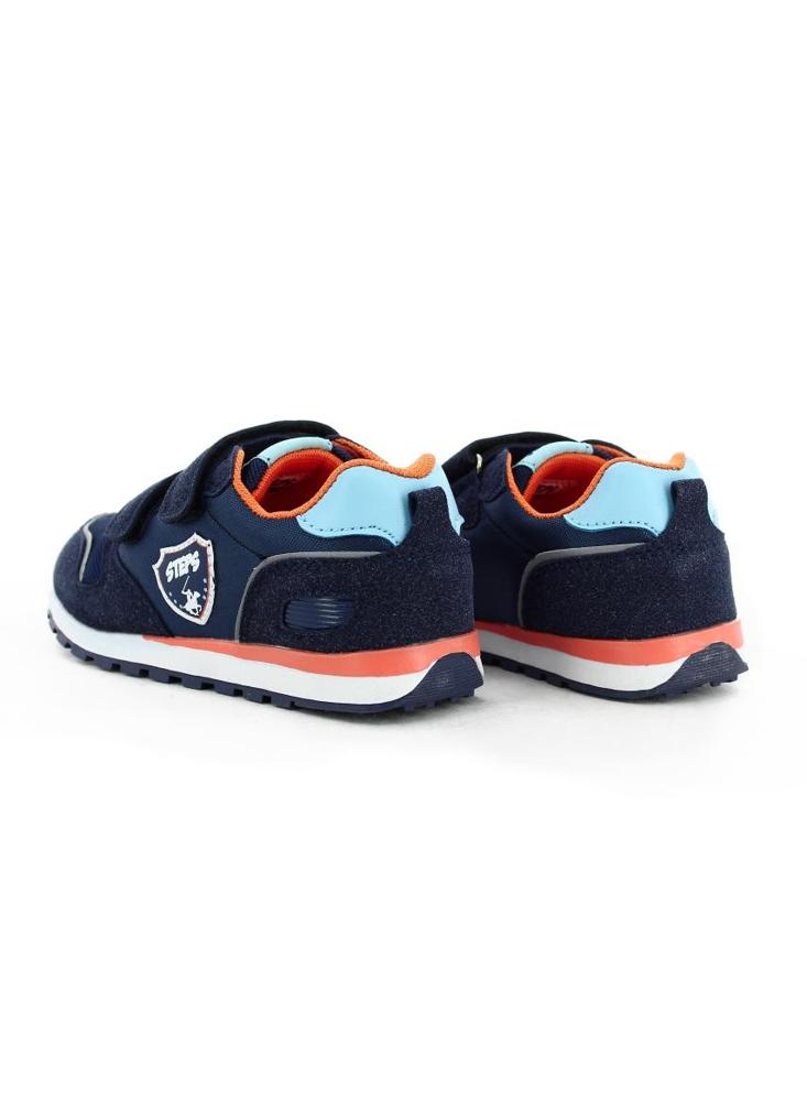 TENIS DEPORTIVOS NIÑO MARCA STEPS COLOR AZUL