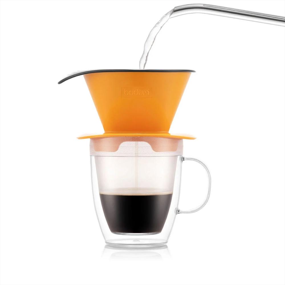 Dripper Bodum Pour Over Original Amarillo (350 Ml) Éxito