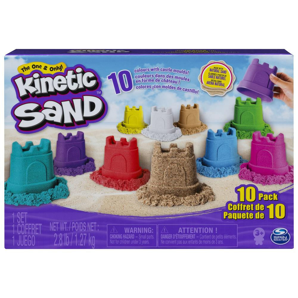 Jugar con arena cinética kinetic sand