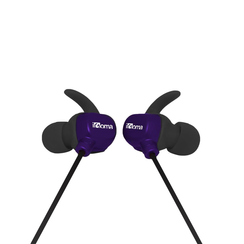 Aud fonos Igoma Igtone X5 Bluetooth Morado xito exito