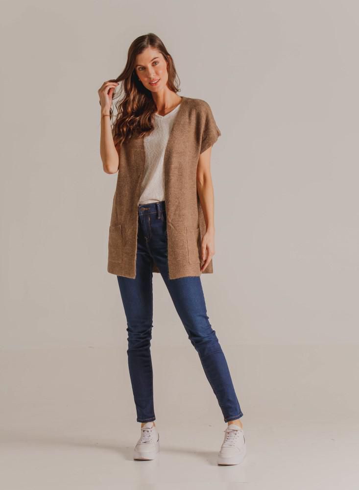 exito.com | Wrap Tejido Mujer M CAMEL