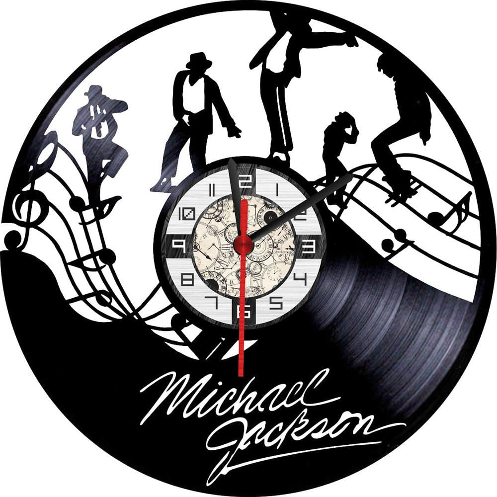 Reloj En Vinilo Lp/ Vinyl Clock Michael Jackson Éxito