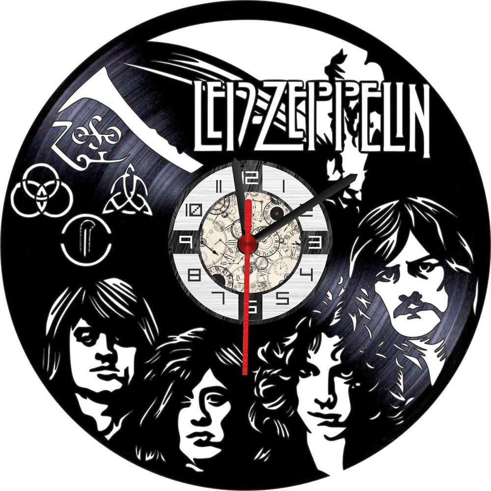 Reloj Led Zeppelin, En Vinilo Regalo Lleva,el 2do Al 20%off - $ 9.900,14