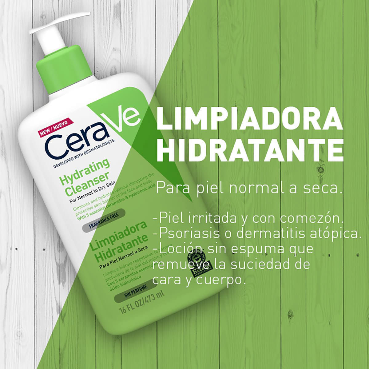 Limpiador Hidratante - CeraVe img #3