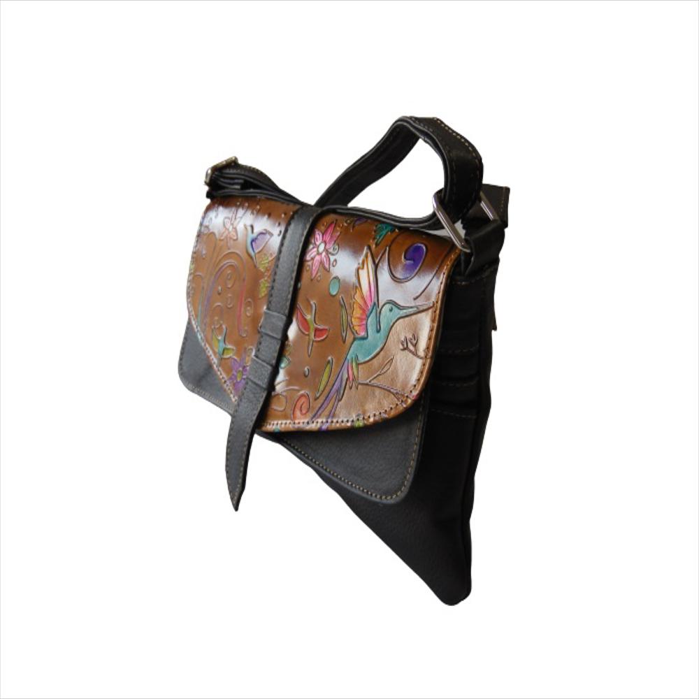 Bolso Para Mujer En Cuero Calzado Guerreros Cb 054 C Éxito