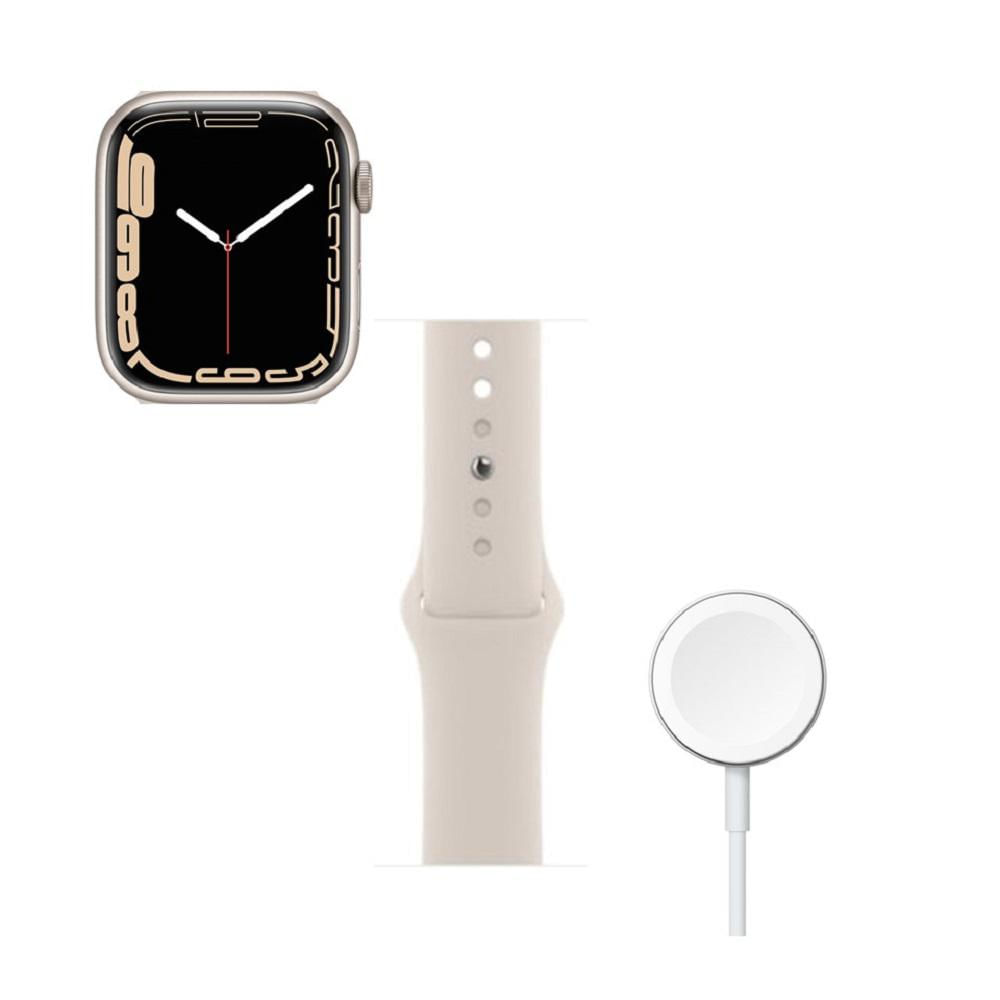 Apple Watch Series7 45Mm Gps Color Starlight Blanco | Éxito - exito.com