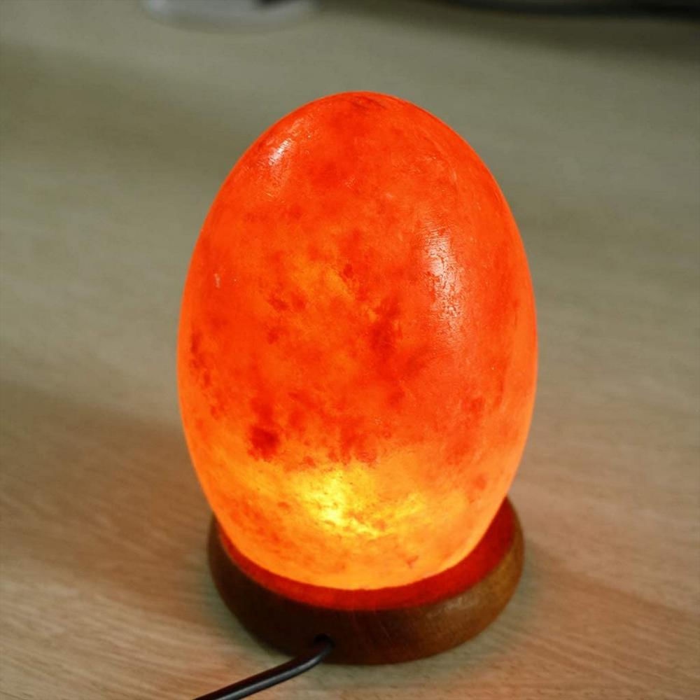Lámpara de Sal del Himalaya - Huevo
