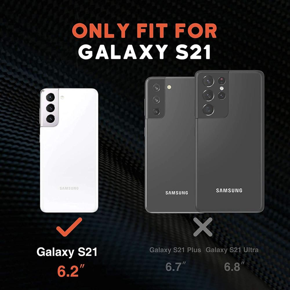 Funda delgada Samsung Galaxy S21 Plus (verde) 