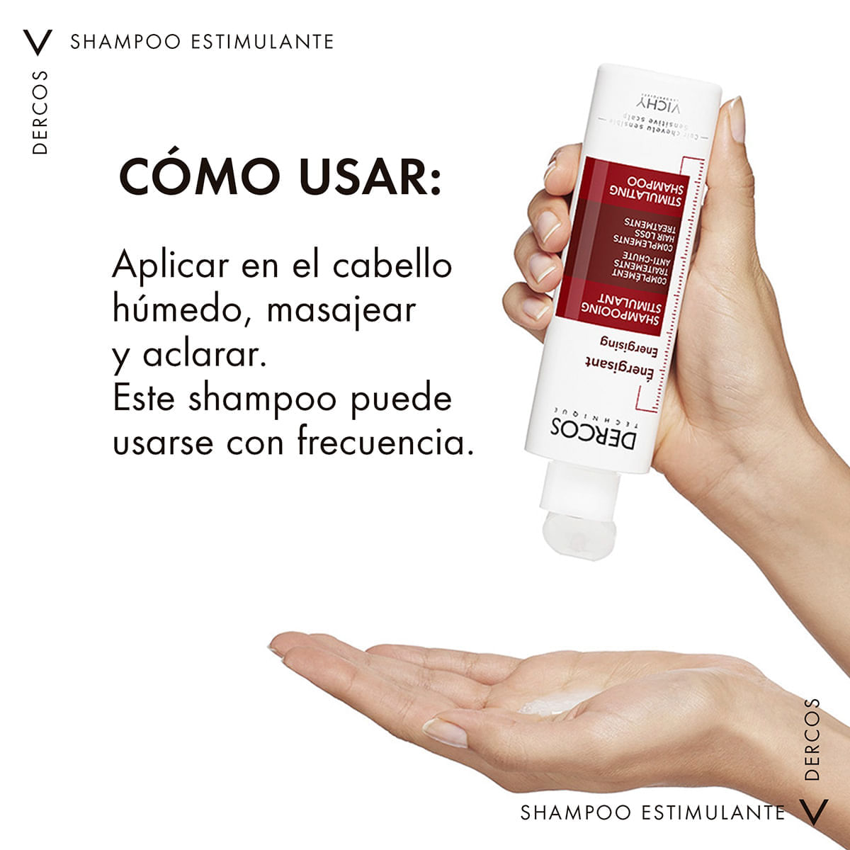 Dercos shampoo estimulante - Vichy img #7