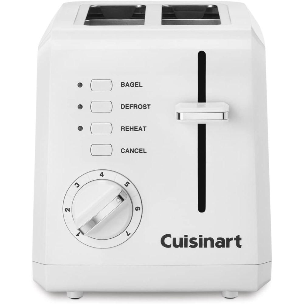 Tostadora Compacta Cuisinart Blanco 2 Rebanadas | Éxito - Exito.com