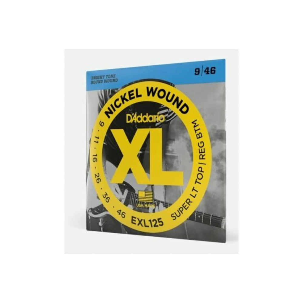 D'ADDARIO EXL125 CUERDAS PARA GUITARRA ELÉCTRICA 9-46 img #1