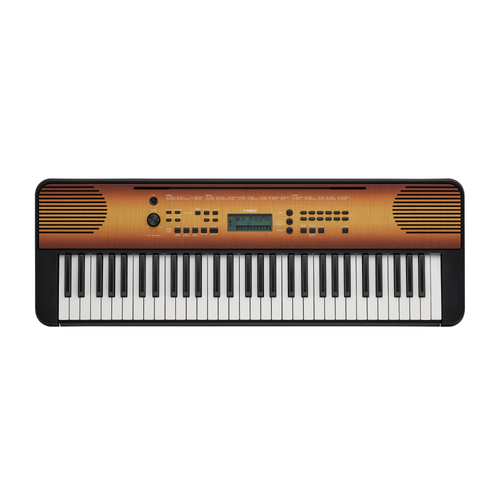 COMBO TECLADO ELECTRÓNICO YAMAHA PSR-E360 ARCE CON ADAPTADOR + SOPORTE DOBLE "X" img #1
