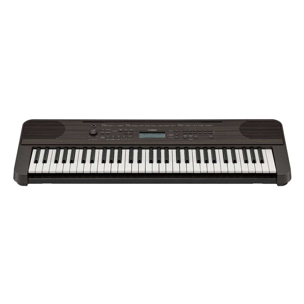 COMBO TECLADO ELECTRÓNICO YAMAHA PSR-E360 NOGAL CON ADAPTADOR img #1