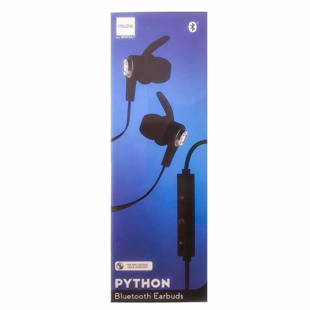 muze python bluetooth earbuds