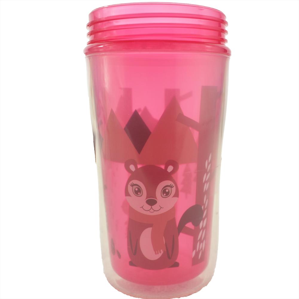 Vaso Antiderrame 360 Rosa Para Bebé img #3