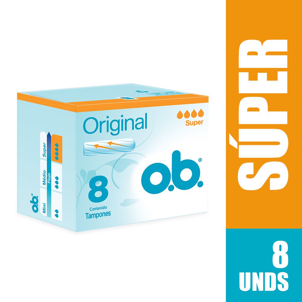 Tampon Super O.B. 8 Und - Exito.com