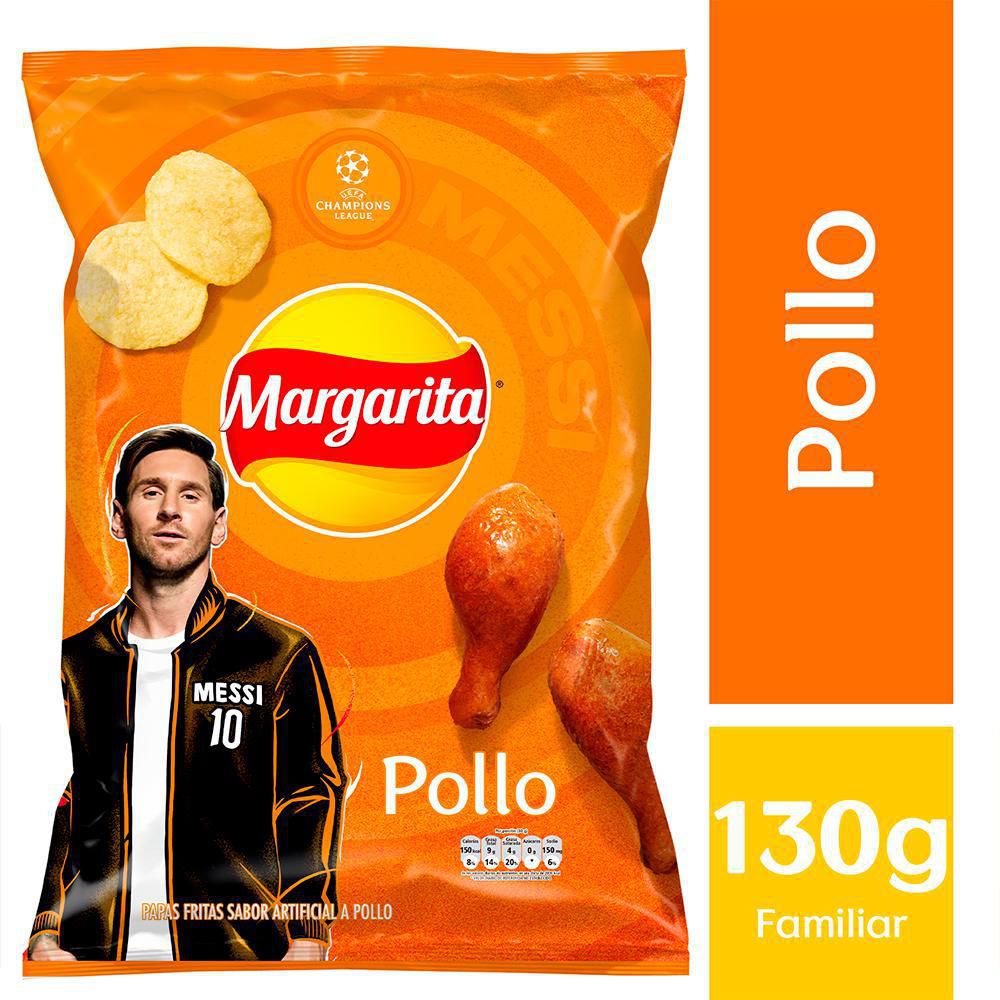 Papas Fritas Pollo MARGARITA 130 gr 