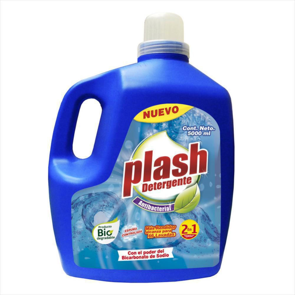 Detergente Liquido Plash Para Ropa Con Suavizante 5L | Éxito 
