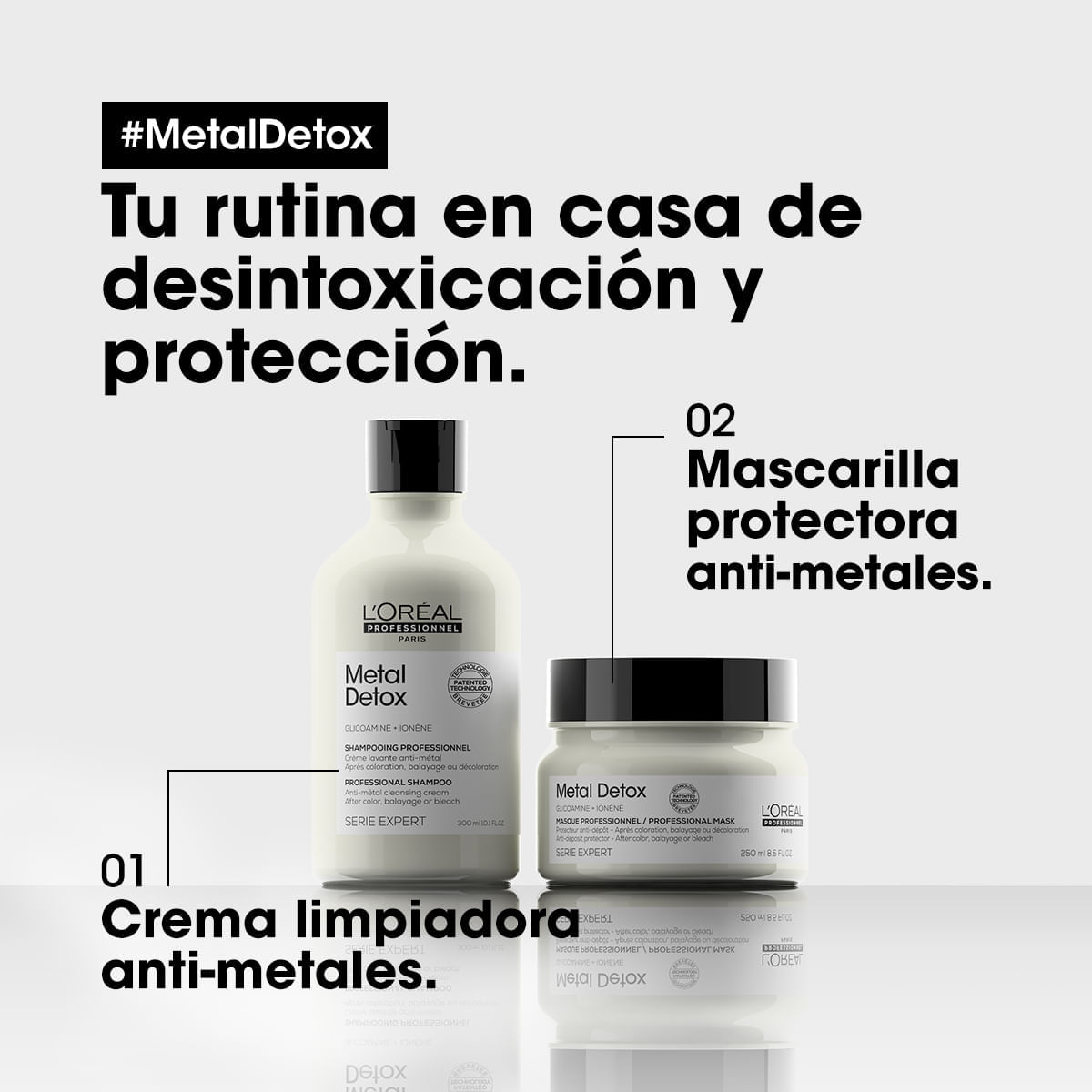 Shampoo Metal Detox  Limpiador Anti-Metales img #3