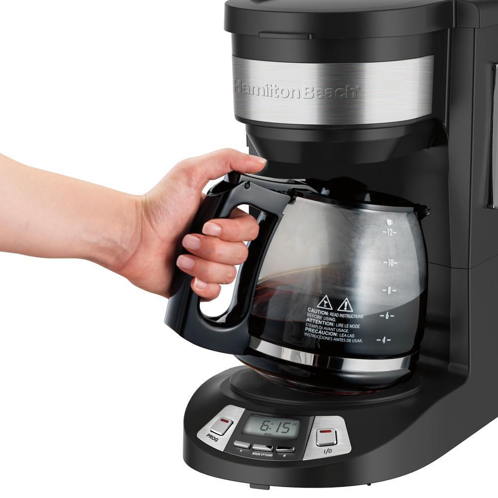 Hamilton Beach 12 Cup Programmable Coffee Maker - Black 46290