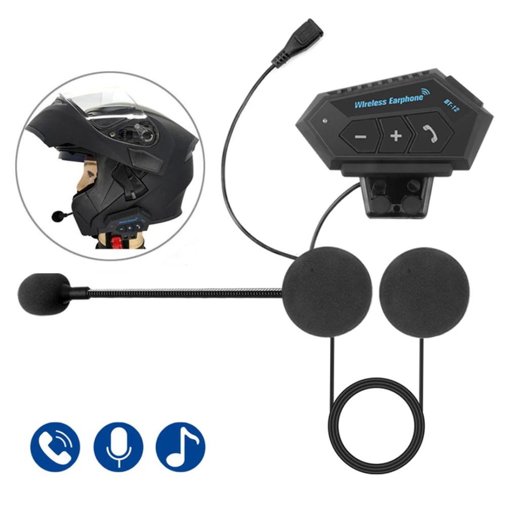 Intercomunicador Para Casco De Moto Auricular Blueto | - exito.com
