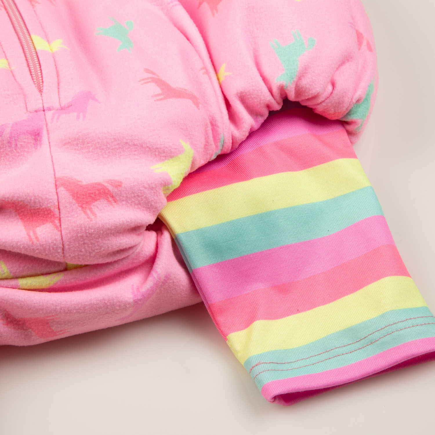 Conjunto rosado de 3 piezas de unicornio para bebé niña img #7