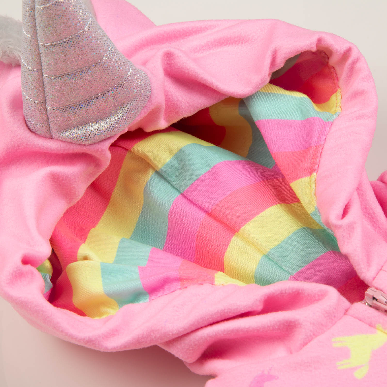 Conjunto rosado de 3 piezas de unicornio para bebé niña img #4