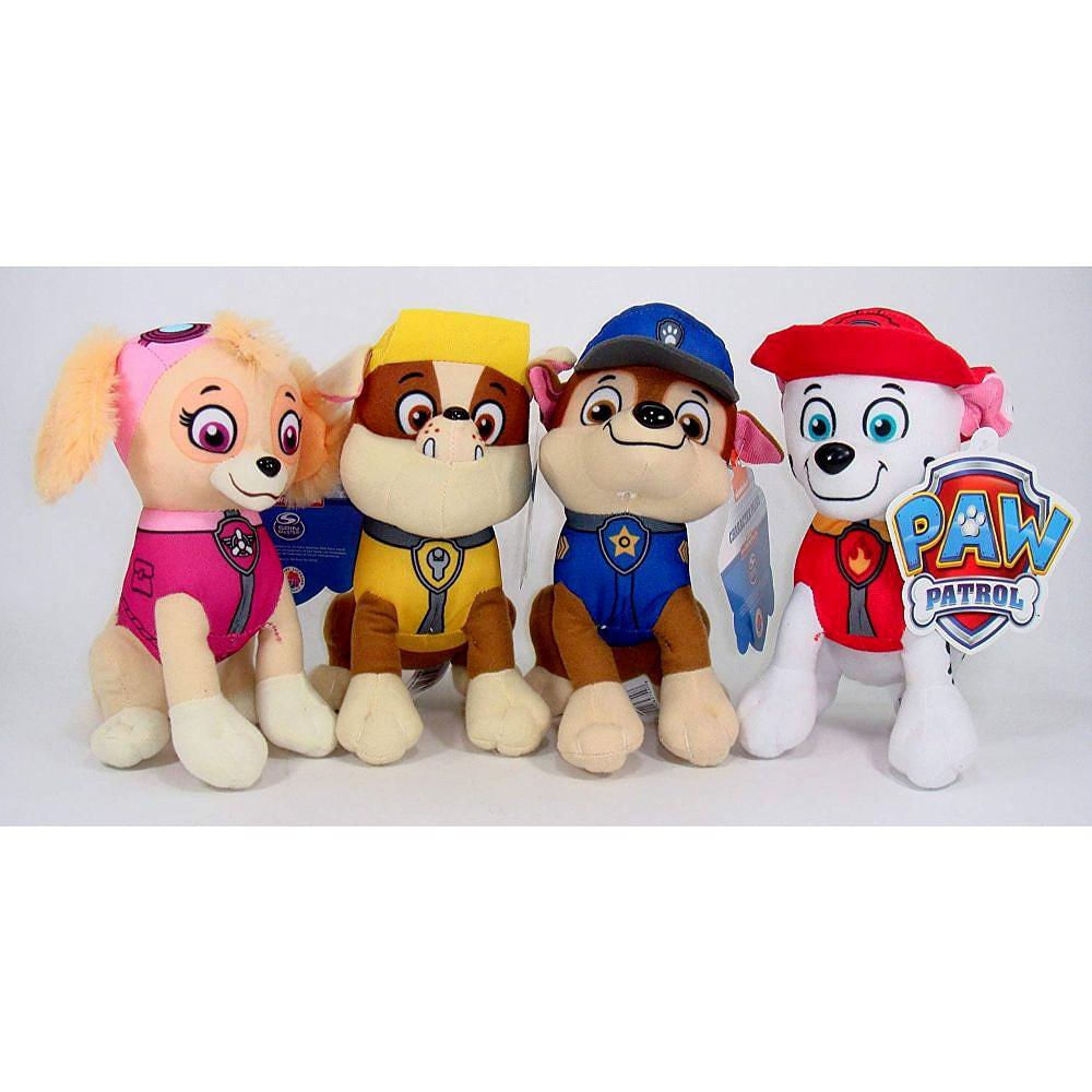 Peluches De Patrulla Canina Marshall,Chase,Rubble,Sk
