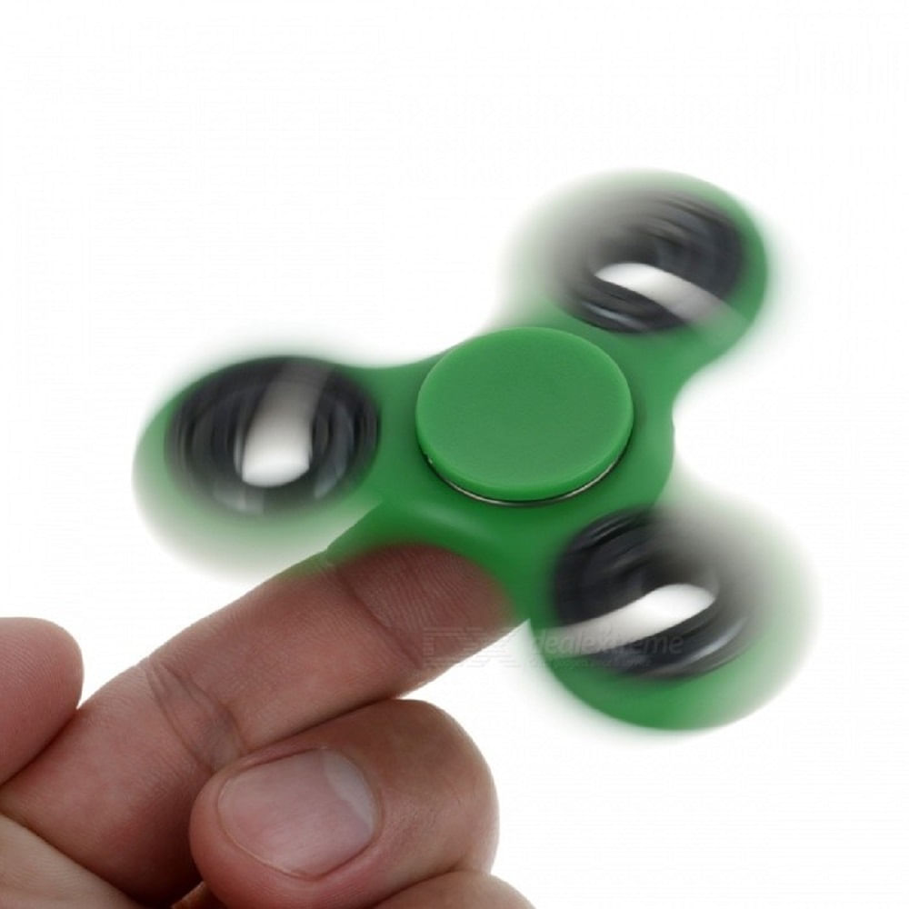 Fidget Spinner Antiestress Toy Color Verde Éxito 8911