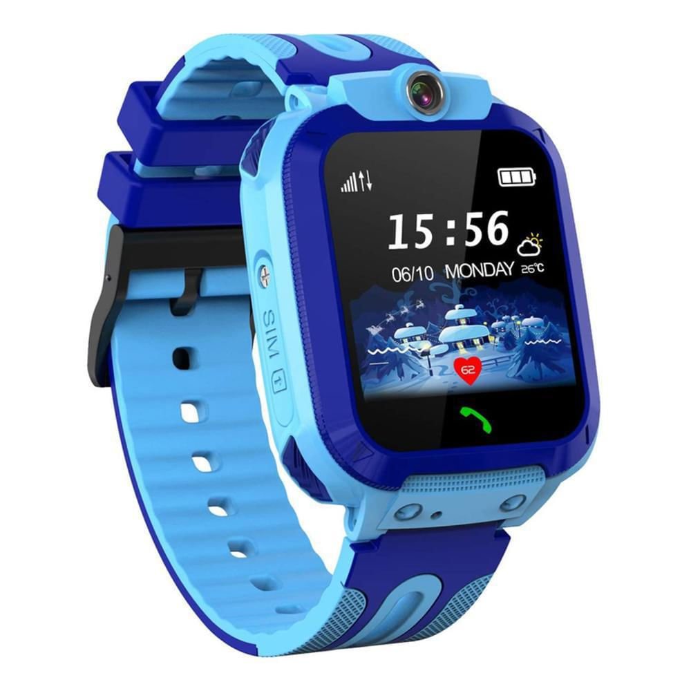Smartwatch Reloj Inteligente Localizador GPS Ubicar Niños Homologado Color  Azul