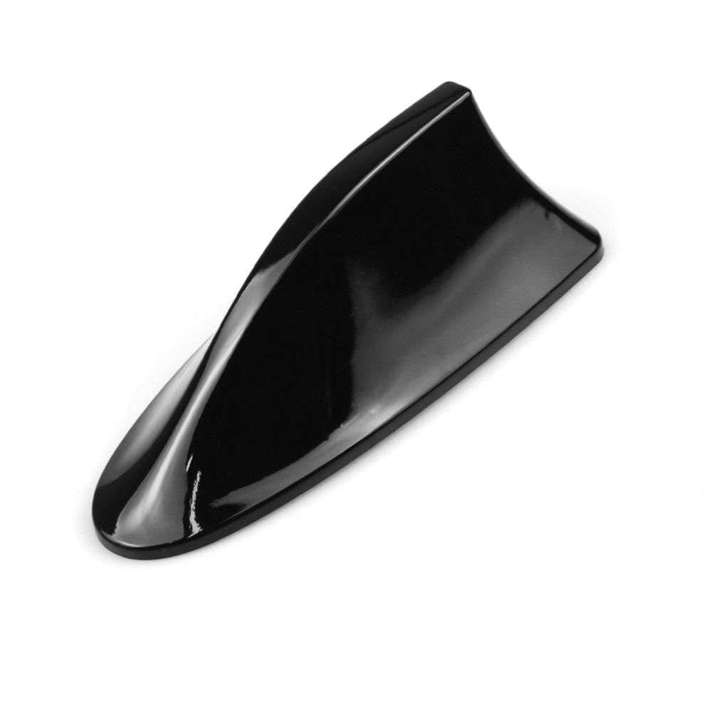 Antena aleta tiburon negra de plastico universal adaptable para vehículos