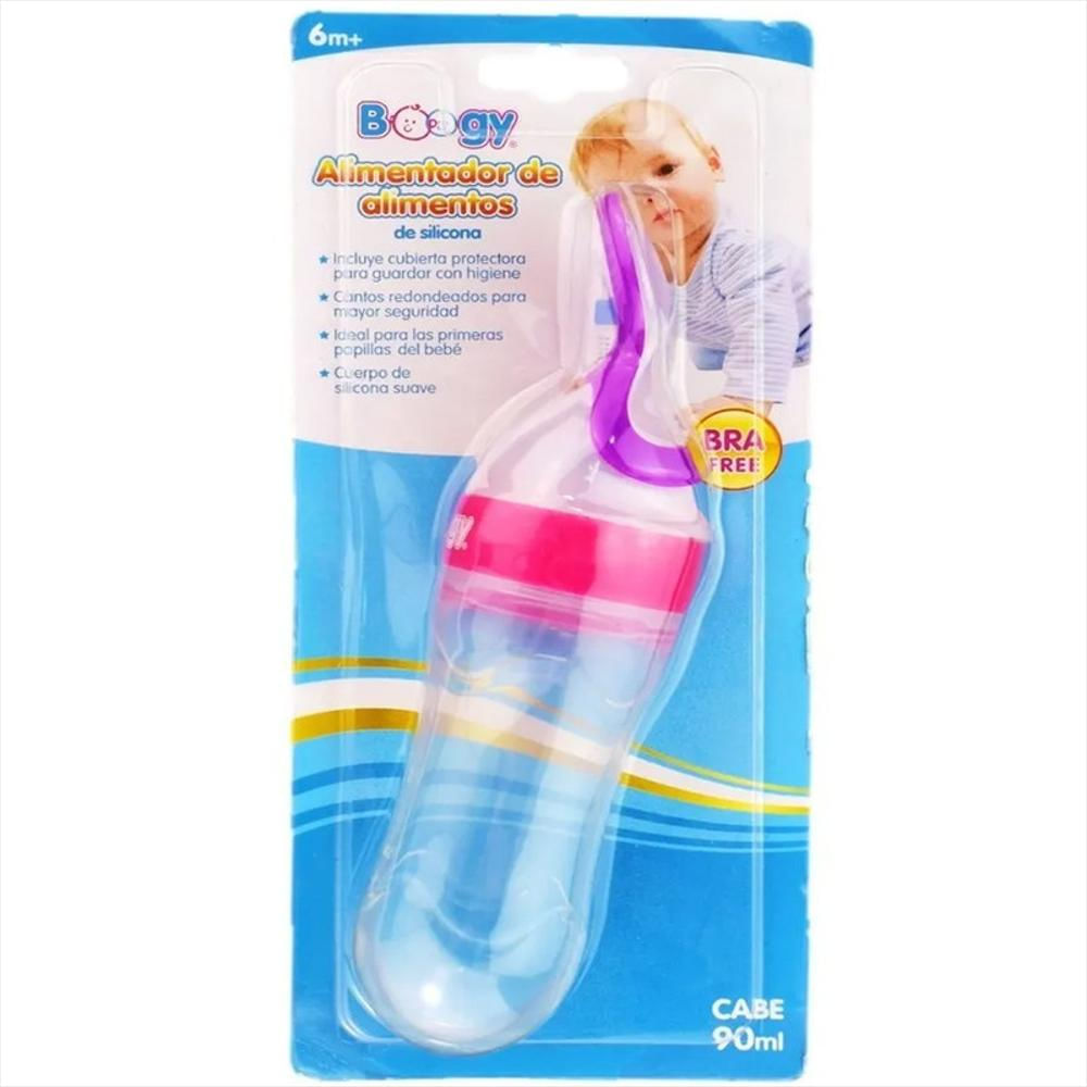 CUCHARA EN SILICONA PARA BEBÉ EN ROSA STEP 2 