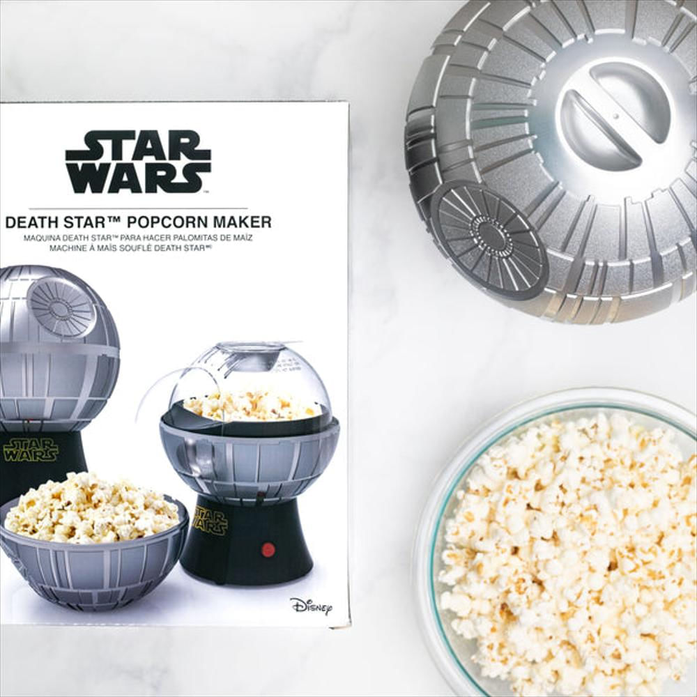 Máquina de palomitas de maíz Star Wars Rogue One Death Star, eléctrica,  estilo aire caliente con recipiente extraíble