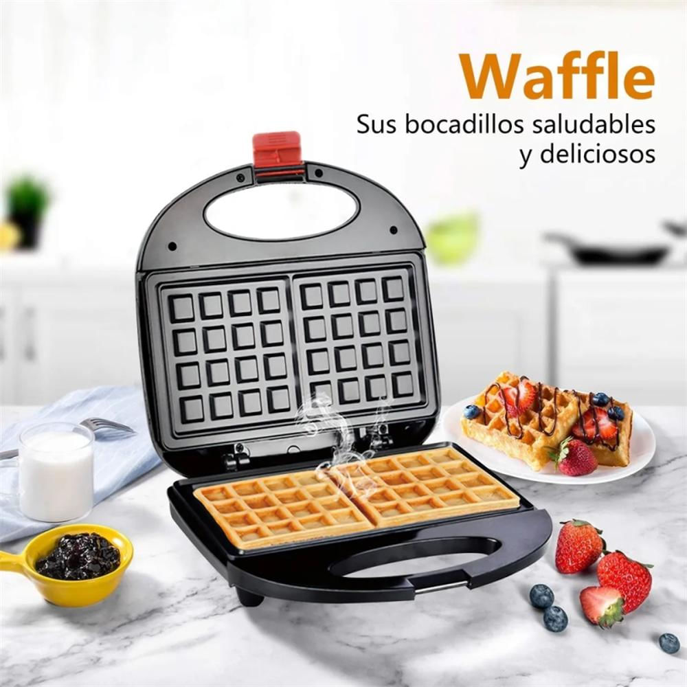 Waflera Electrica Para 2 Waffles Cuadrados Antiadher | Éxito 