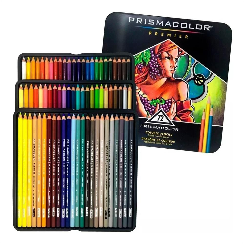 Colores Prismacolor Premier Caja X72 Lápices Profesionales