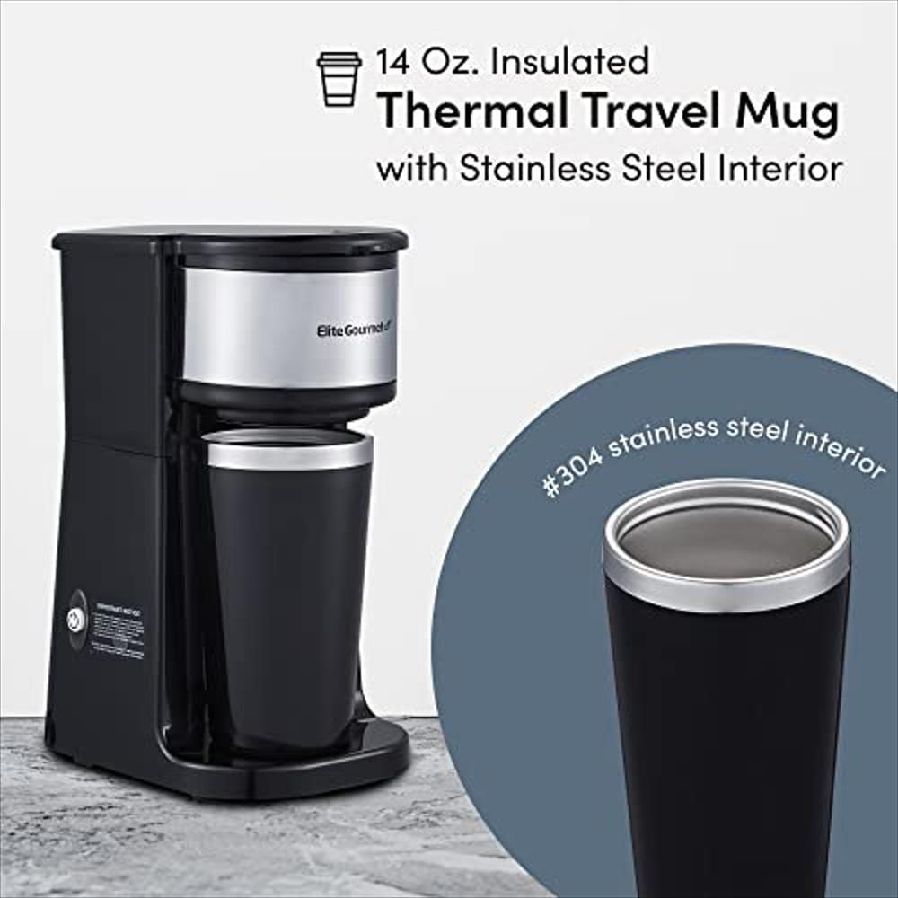 Comprar Cafetera Black + Decker personal, taza termo -16 oz