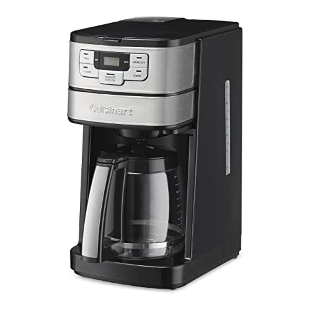 Ripley - CAFETERA CUISINART, JARRA DE VIDRIO DE 12 TAZAS, AUTOMÁTICA  CALIENTE Y HELADA, UN SOLO SERVIDOR, ACERO INOXIDABLE