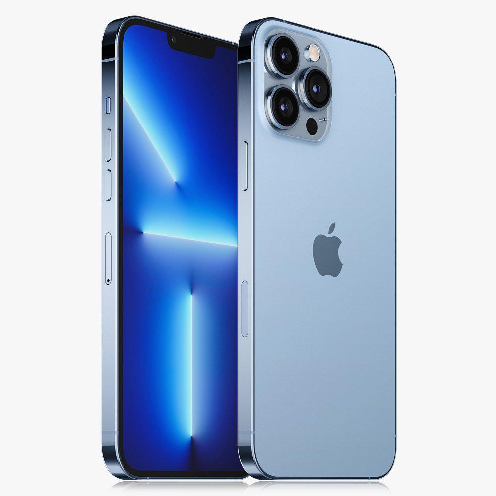 Celular Apple Iphone 13 Pro Max 256 Gb Color Azul Reacondicionado +  Cargador Genérico