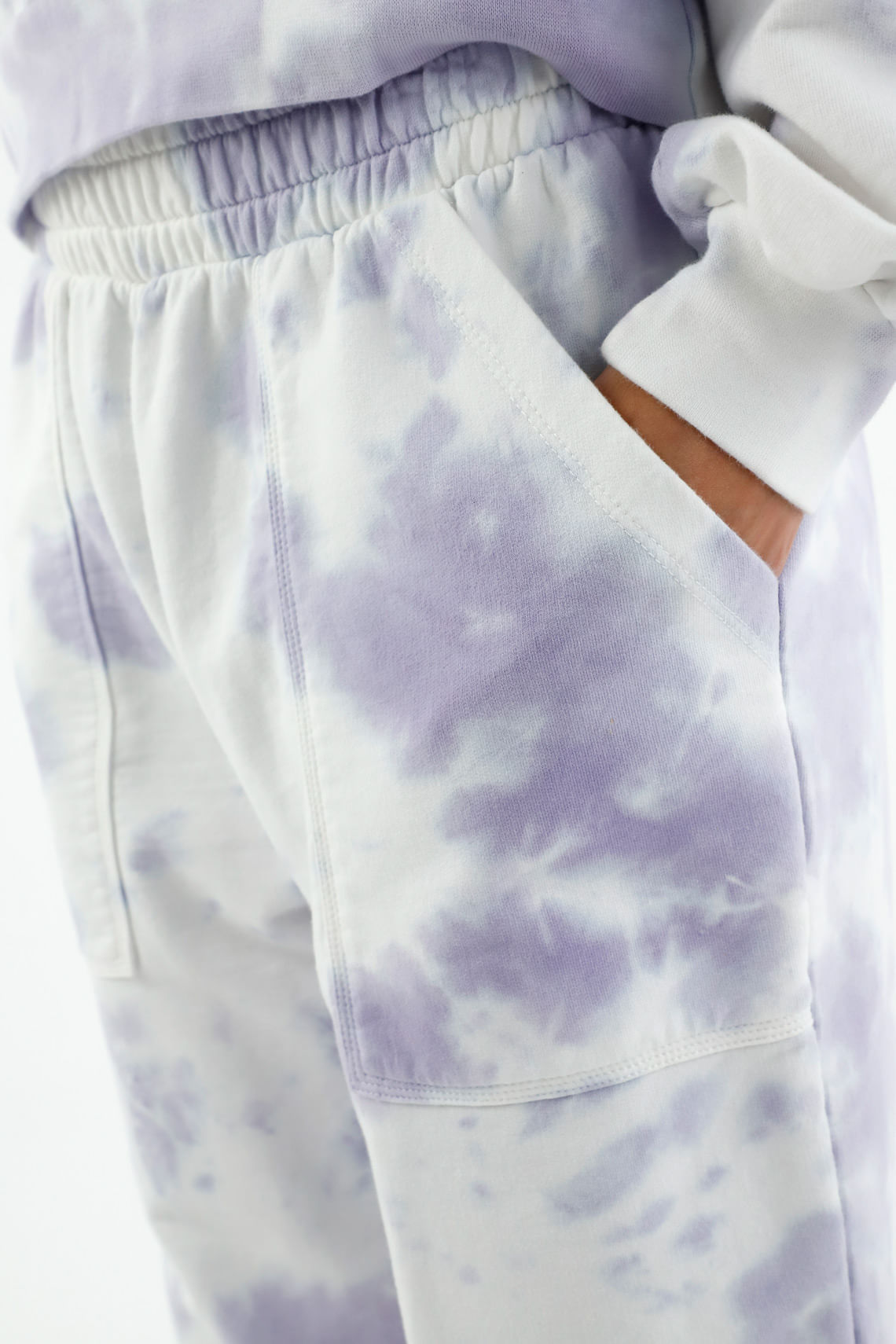 Jogger morado mujer