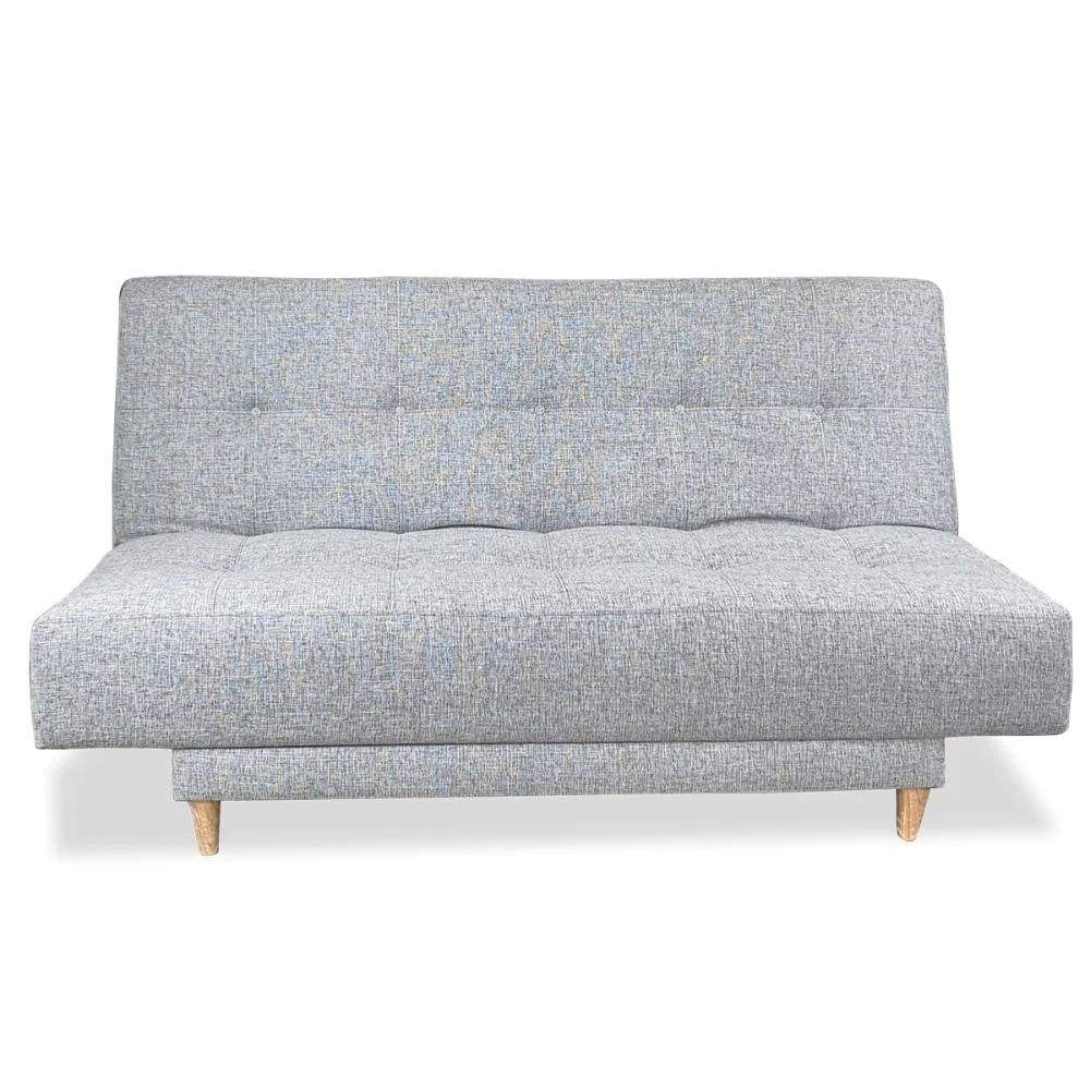 Sofa Cama Fusion London Lona Gris Éxito