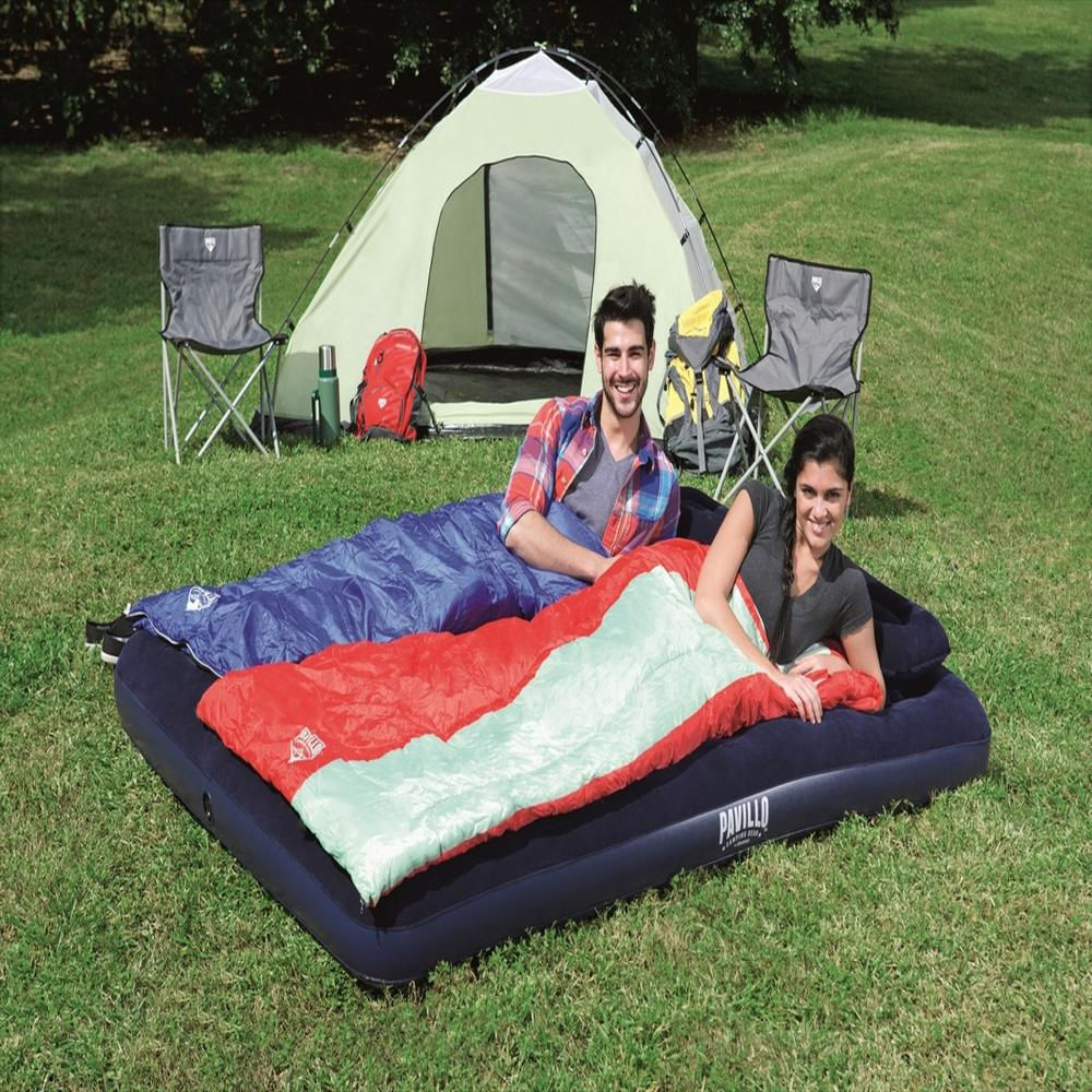 Colchón hinchable doble camping