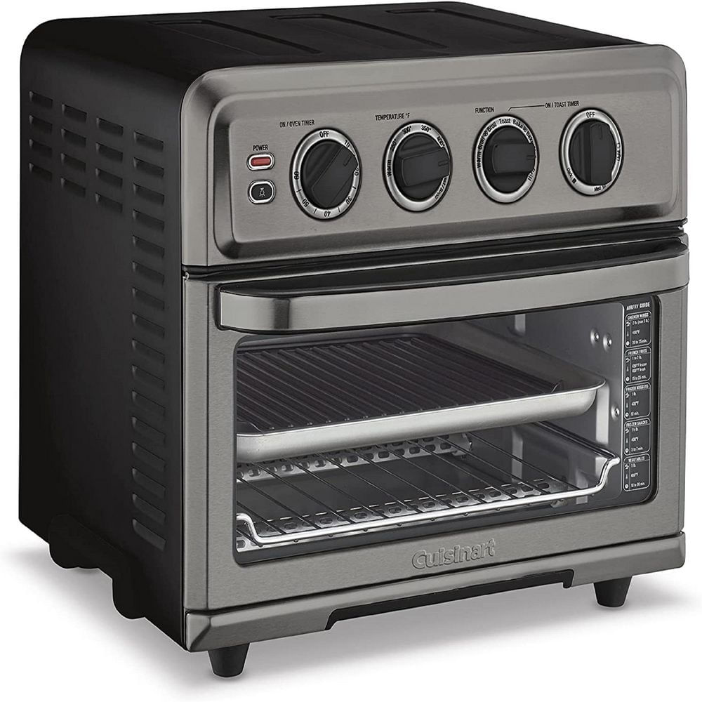 Horno Airfryer Con Parrilla CUISINART TOA-70BKS - Exito.com