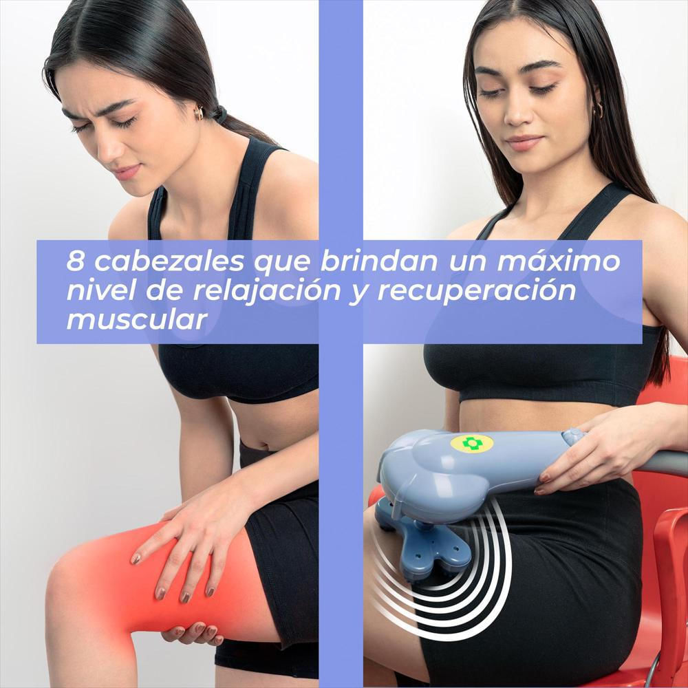 Masajeador de Cabeza Corporal Eléctrico para Fisioterapia de