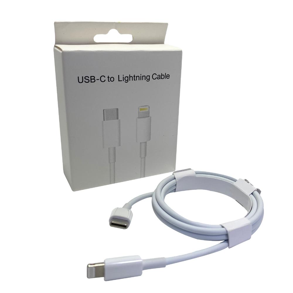 Cargador + Cable USB-C a Lightning, Carga Rápida - ShopMundo
