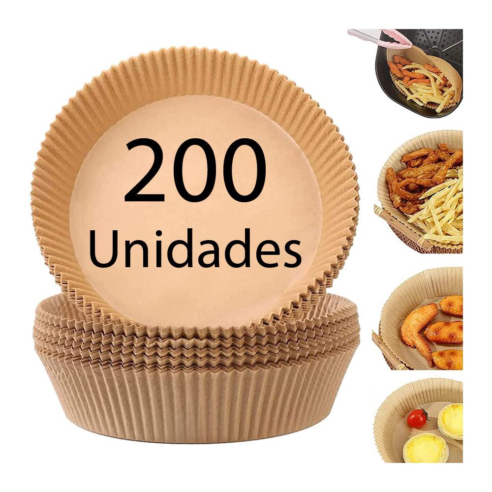 Kit Forma De Papel Para Air Fryer 200 Unidades