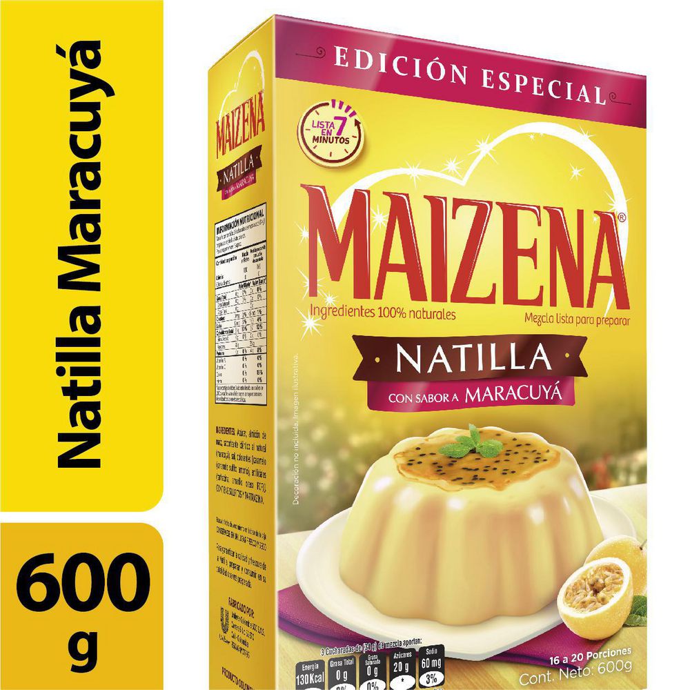 Mezcla Para Natilla Maracuya 