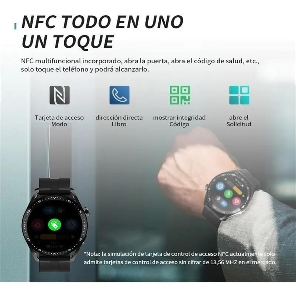 Reloj Inteligente Hw28 Smartwatch Para Hombre+nfc