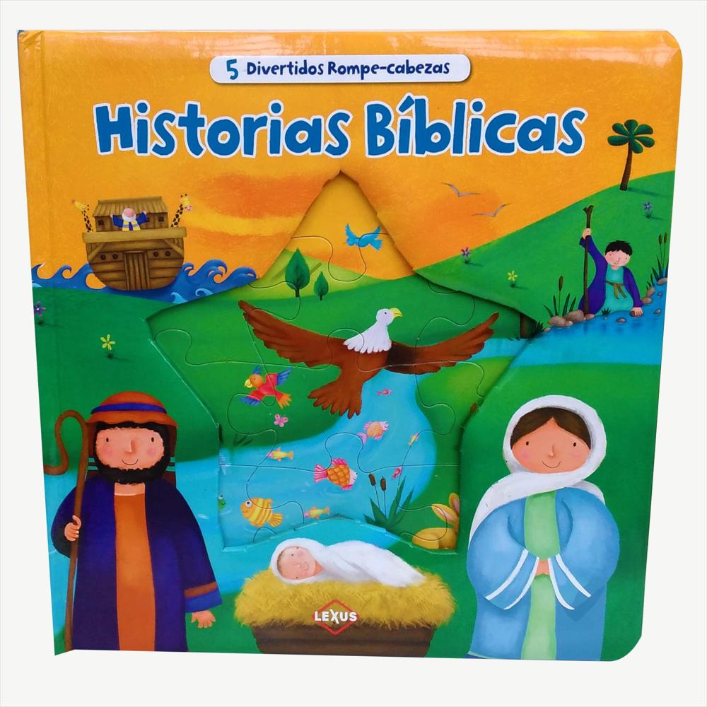 Fuera de borda Las bacterias Ahorro Libro Rompecabezas Historias Biblicas Para Niños | Éxito - exito.com