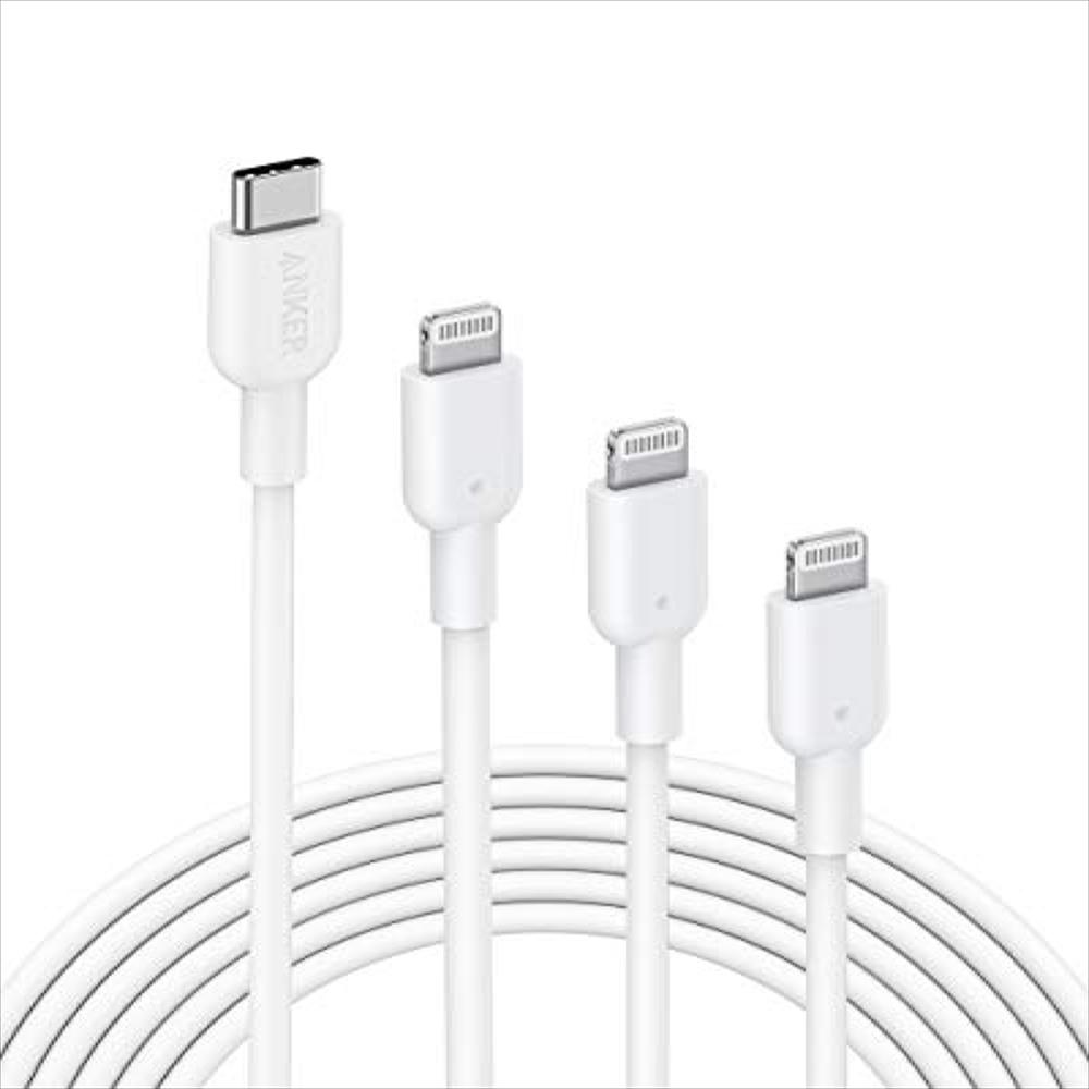 Cargador de iPhone [certificado MFi de Apple] USB C a Lightning Cable de  carga USB C de 6 pies de carga rápida USB C de suministro de energía tipo C